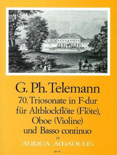 70. Trio sonata F major TWV 42:F9